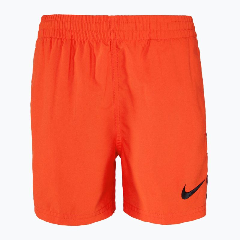 Шорти для плавання дитячі Nike Essential 4" Volley помаранчеві NESSB866-618