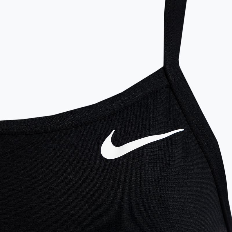 Купальник суцільний жіночий Nike Multiple Print Racerback Splice One чорний NESSC051-001 3