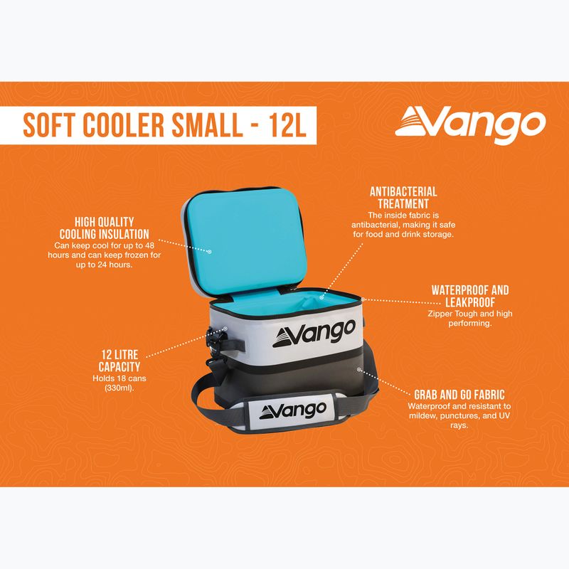 Сумка термічна Vango Soft Cooler Small 12 л cool grey 7