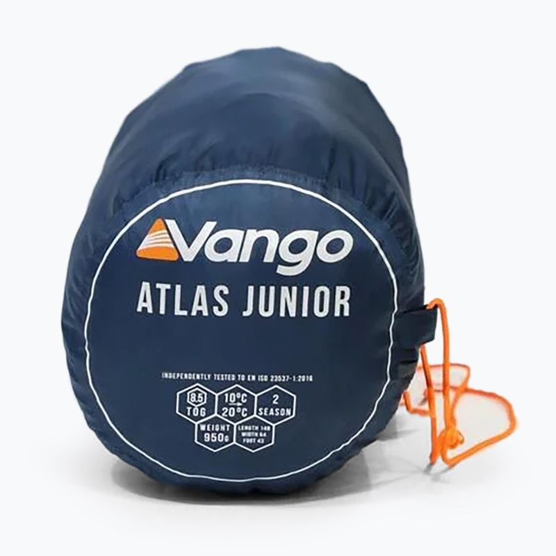 Спальний мішок дитячий Vango Atlas Junior ink blue 3