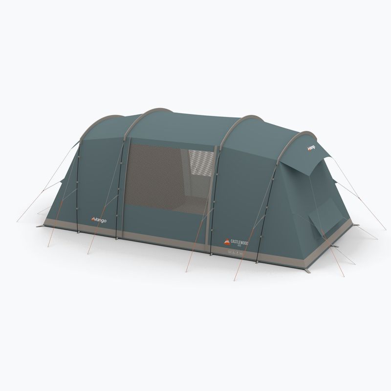 Намет кемпінговий для 4-х осіб Vango Castlewood 400 Package mineral green