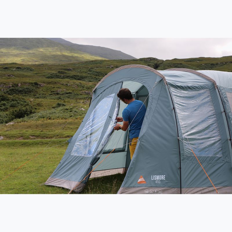 Намет кемпінговий 4-місний Vango Lismore 450 Package mineral green 15