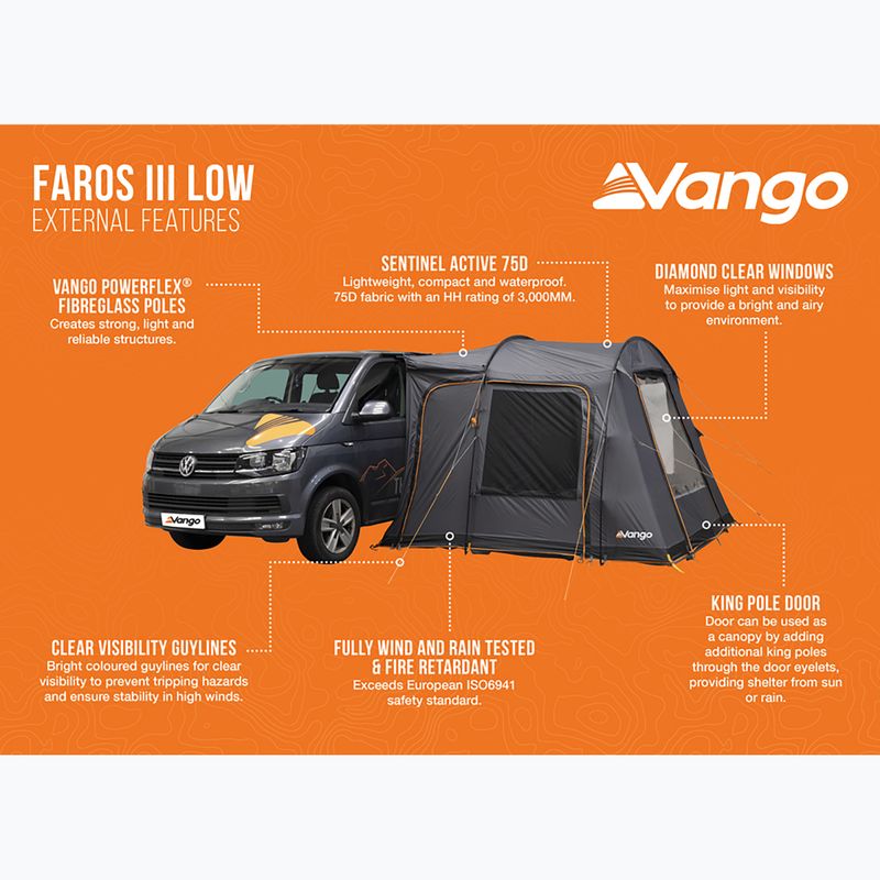 Тамбур для кемпера Vango Faros II Low smoke 11