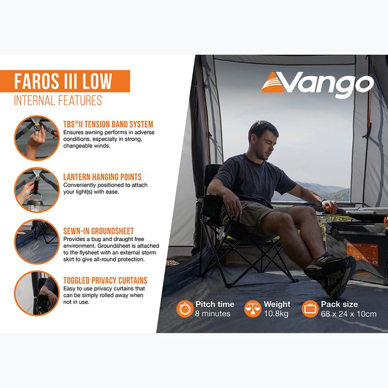 Тамбур для кемпера Vango Faros II Low smoke 12
