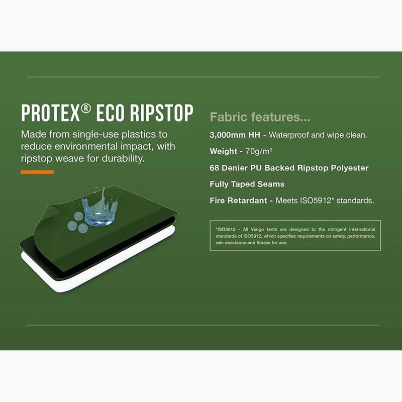 Namiot trekkingowy 3-osobowy Vango Exedra 300 forest green 14