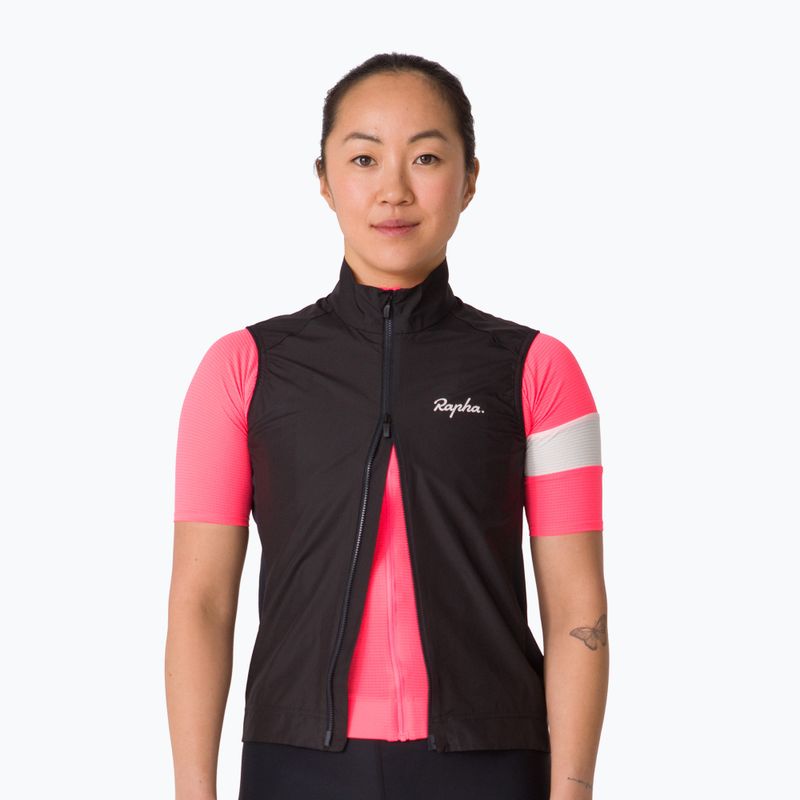 Жилет велосипедний жіночий Rapha Core Gilet black/white