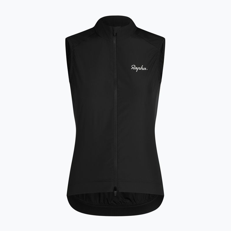 Жилет велосипедний жіночий Rapha Core Gilet black/white 3