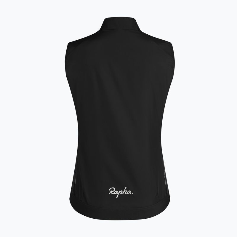 Жилет велосипедний жіночий Rapha Core Gilet black/white 4
