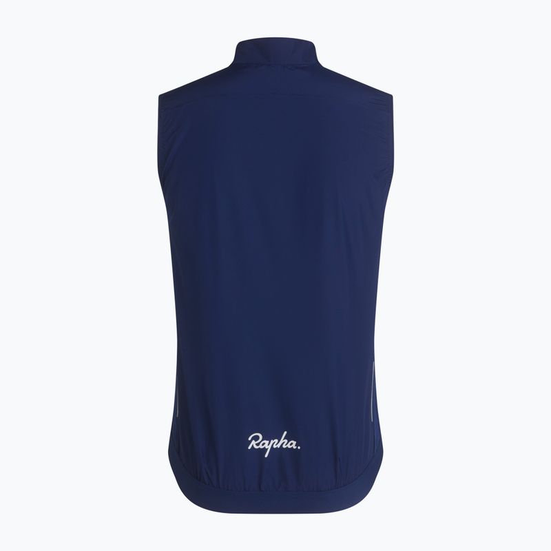 Жилет велосипедний чоловічий Rapha Core Gilet Navy/White 6