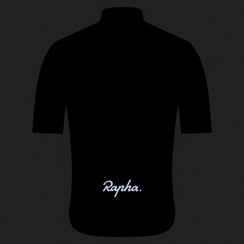 Футболка велосипедна чоловіча Rapha Brevet Element Jersey black/dark grey 8
