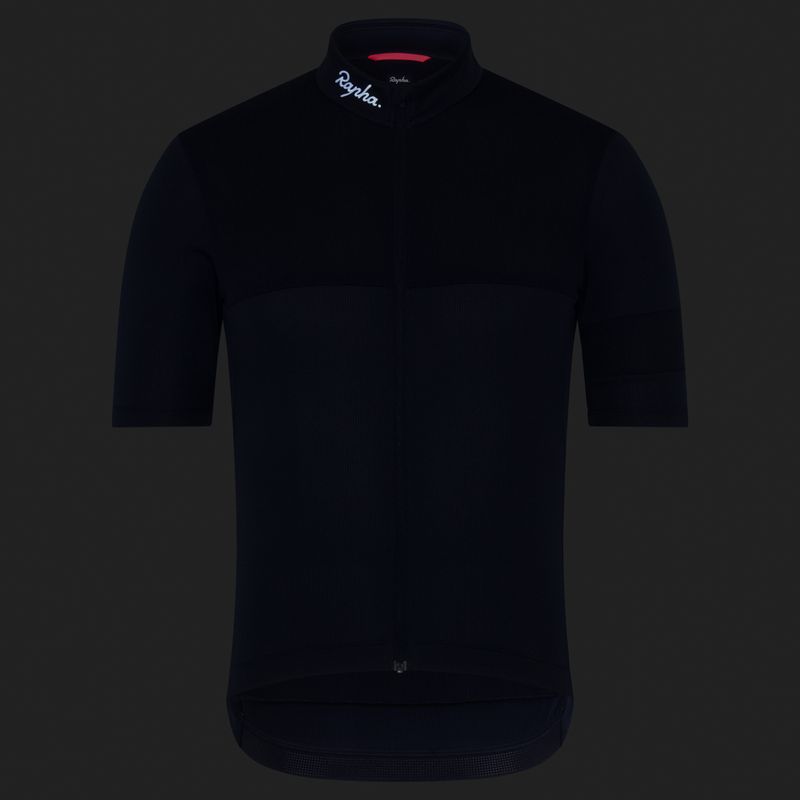 Футболка велосипедна чоловіча Rapha Brevet Element Jersey dark navy/white 7