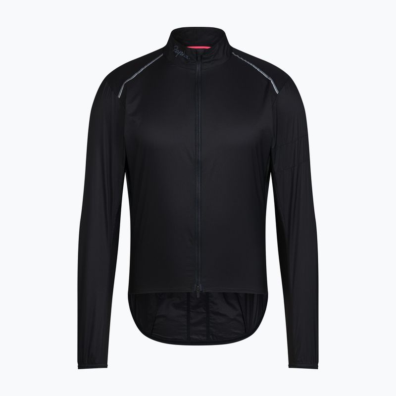 Куртка велосипедна чоловіча Rapha Brevet Element Wind Jacket black/grey 5