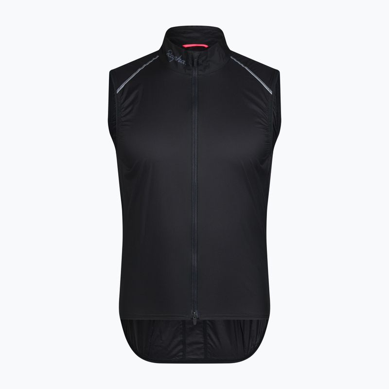 Жилет велосипедний чоловічий Rapha Brevet Element Wind Gilet black/grey 5