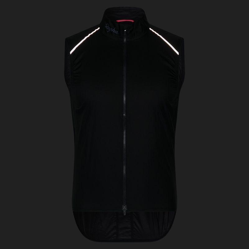Жилет велосипедний чоловічий Rapha Brevet Element Wind Gilet black/grey 7