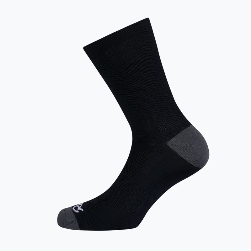 Шкарпетки Rapha Logo Socks black/dark grey 2