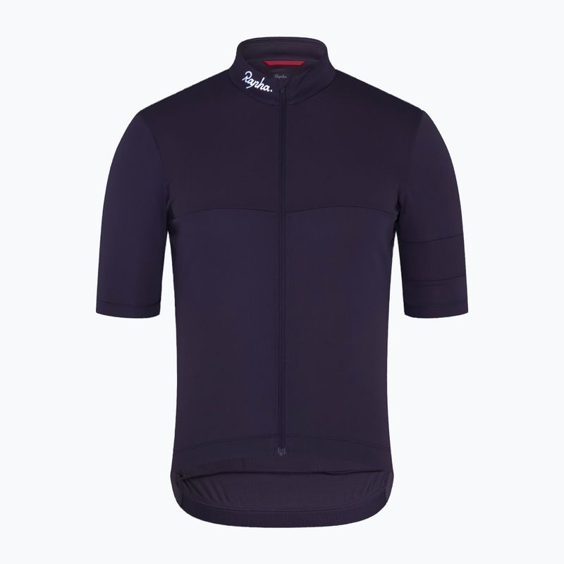 Футболка велосипедна чоловіча Rapha Brevet Element Jersey dusted lilac/black