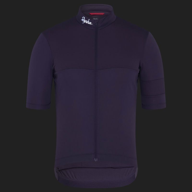 Футболка велосипедна чоловіча Rapha Brevet Element Jersey dusted lilac/black 3