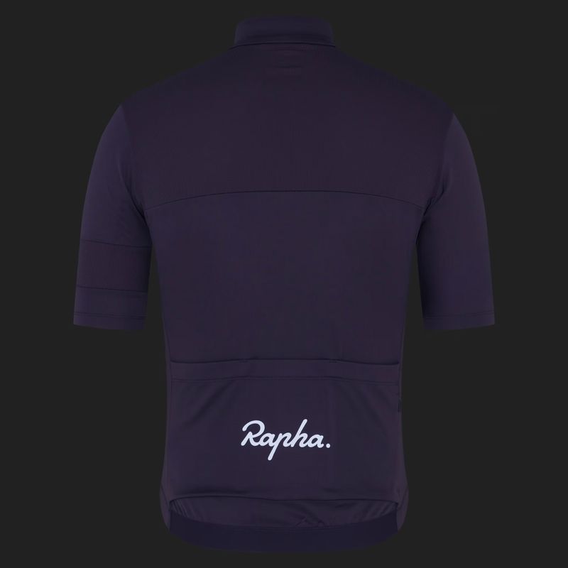 Футболка велосипедна чоловіча Rapha Brevet Element Jersey dusted lilac/black 4