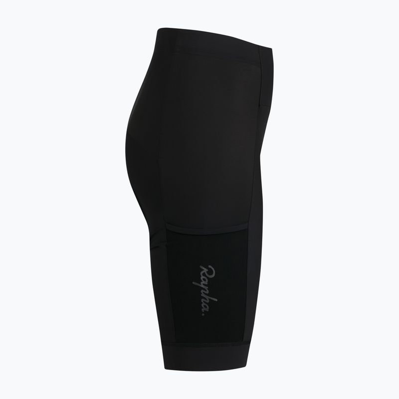 Шорти велосипедні жіночі Rapha Core Cargo Shorts black/white 4