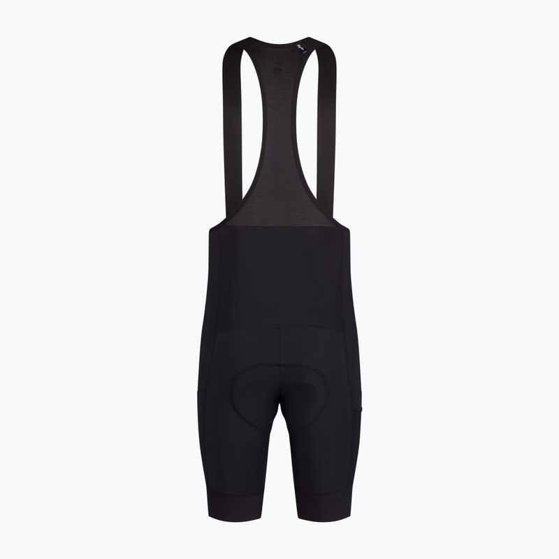 Шорти велосипедні чоловічі Rapha Brevet Element Cargo Bib Shorts black/black 2