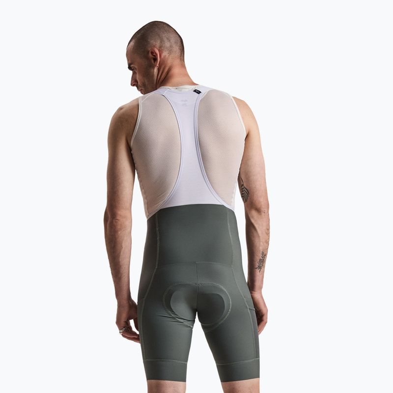 Шорти велосипедні чоловічі Rapha Brevet Element Cargo Bib Shorts onyx/white 2