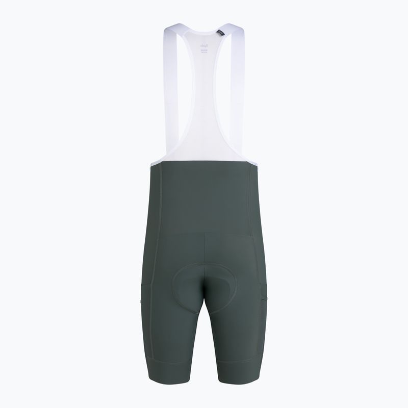 Шорти велосипедні чоловічі Rapha Brevet Element Cargo Bib Shorts onyx/white 6