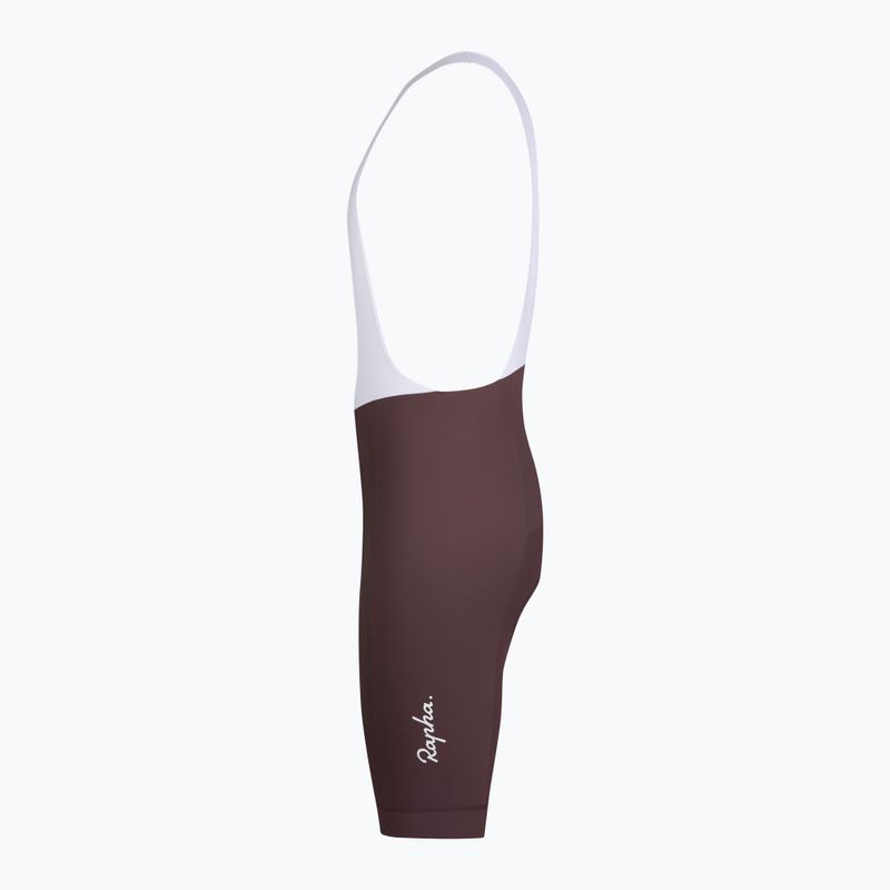 Шорти велосипедні чоловічі Rapha Core Bib Shorts huckleberry / white 3