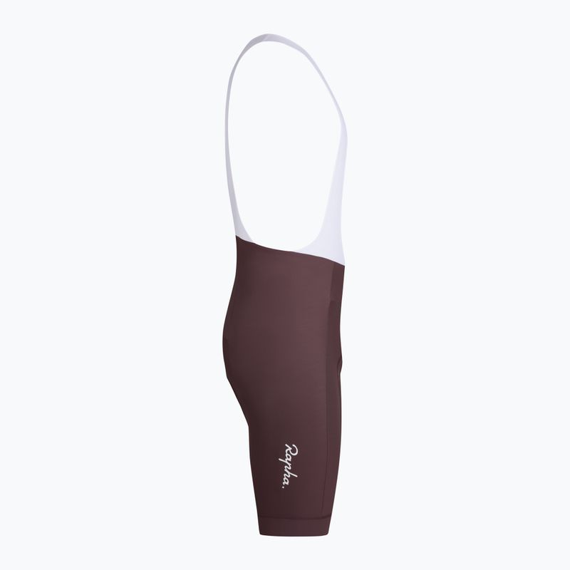 Шорти велосипедні чоловічі Rapha Core Bib Shorts huckleberry / white 4