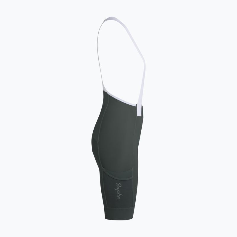 Шорти велосипедні жіночі Rapha Brevet Element Cargo Bib Shorts onyx/white 4