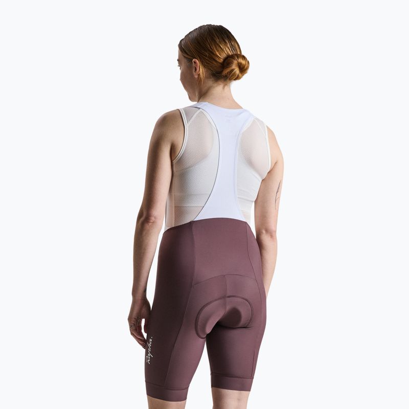 Шорти велосипедні жіночі Rapha Core Bib Shorts huckleberry/white 2