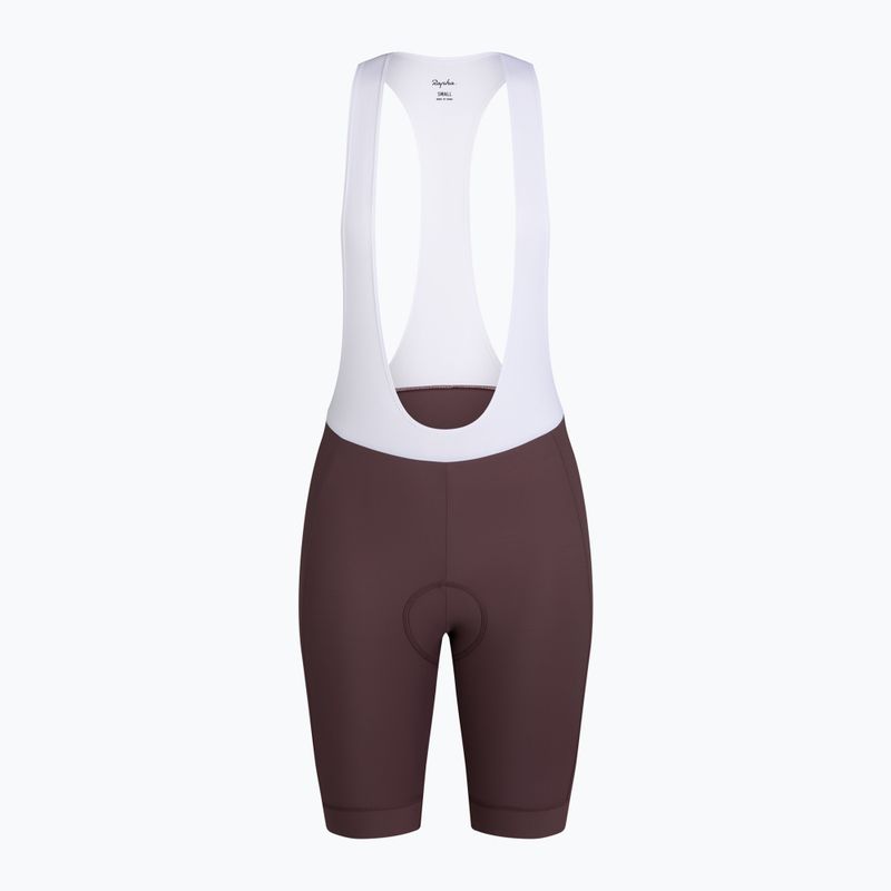 Шорти велосипедні жіночі Rapha Core Bib Shorts huckleberry/white 5