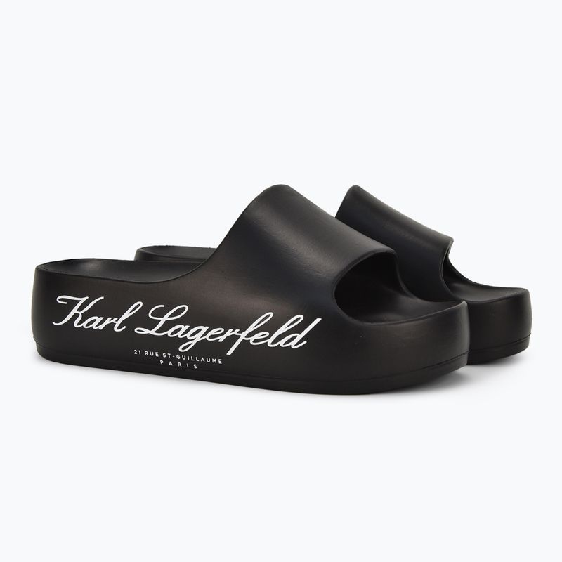 Шльопанці жіночі KARL LAGERFELD Kobo II Hotel Logo black eco eva 2