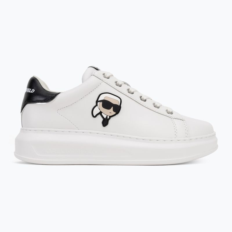 Кросівки жіночі KARL LAGERFELD Kapri Nft Lo Lace white leather 2