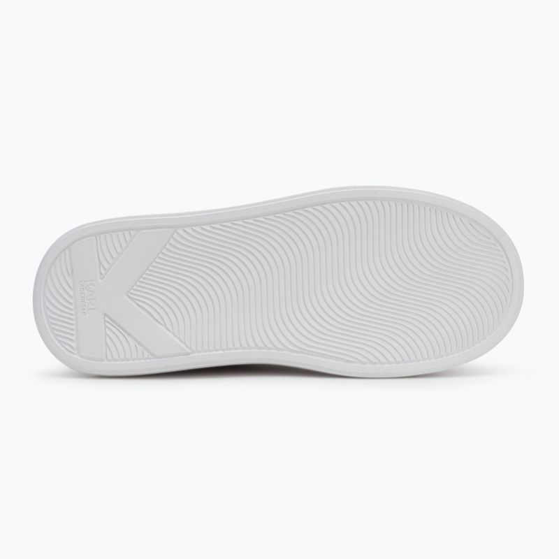 Кросівки жіночі KARL LAGERFELD Anakapri Signia white leather w/silver 4