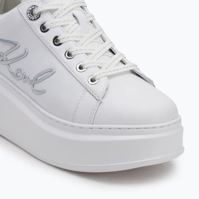 Кросівки жіночі KARL LAGERFELD Anakapri Signia white leather w/silver 7