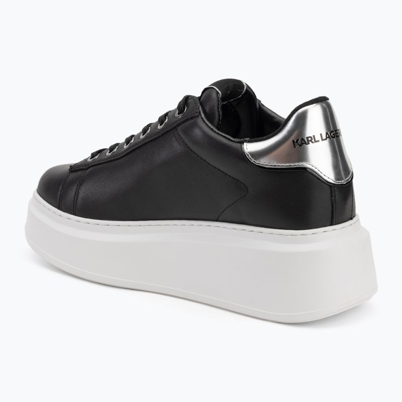 Кросівки жіночі KARL LAGERFELD Anakapri Nft black leather 3
