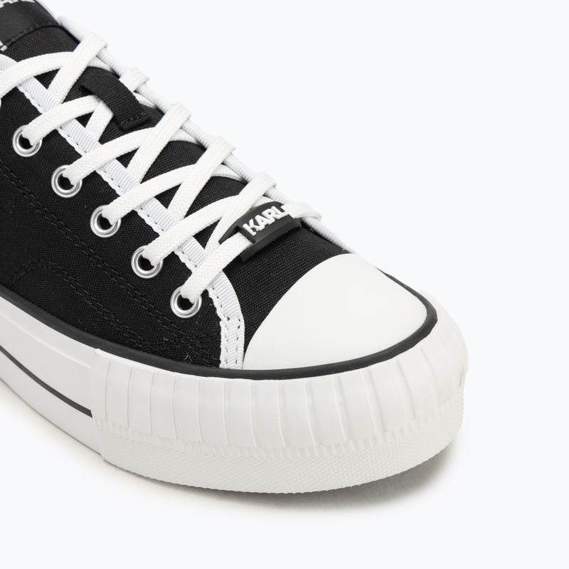 Кросівки жіночі KARL LAGERFELD Kampus Max Nft black canvas 7