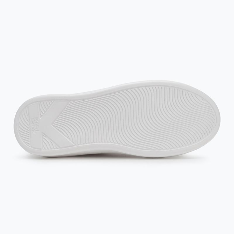 Кросівки жіночі KARL LAGERFELD Kapri Signia Shine white leather/mono 4