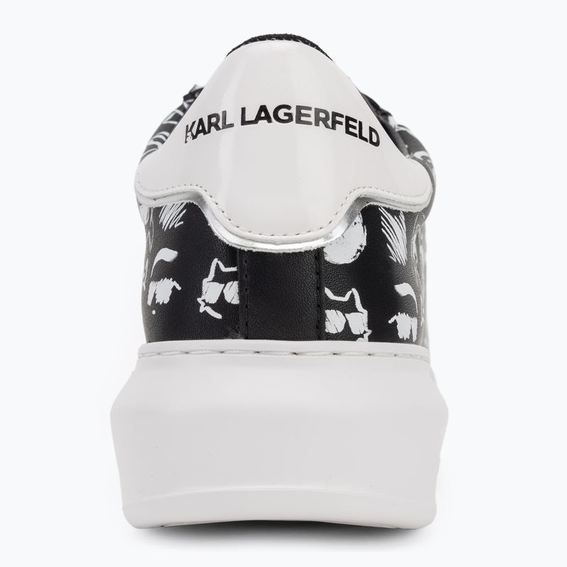 Кросівки жіночі KARL LAGERFELD Kapri Twin Nft Graffiti black/white leather 6
