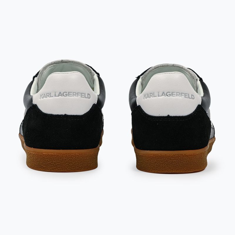 Кросівки жіночі KARL LAGERFELD Kandidate black leather/suede/white 3
