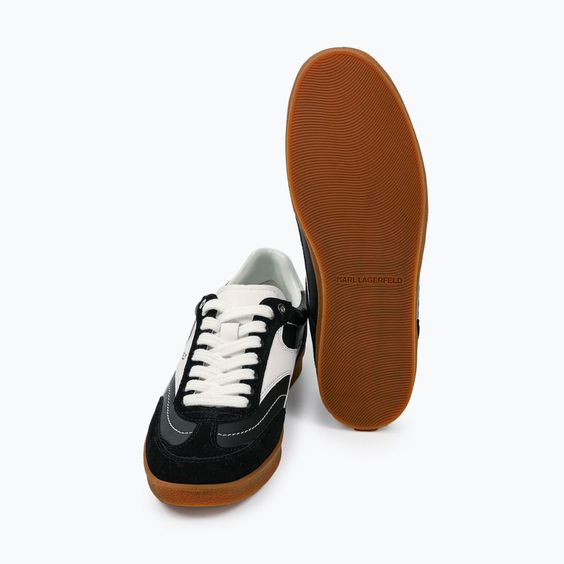 Кросівки жіночі KARL LAGERFELD Kandidate black leather/suede/white 4