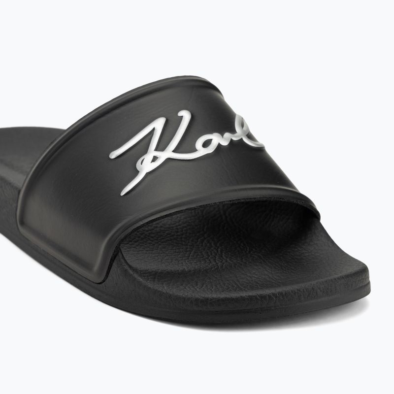 Шльопанці жіночі KARL LAGERFELD Kondo 2.0 Signia black rubber 7