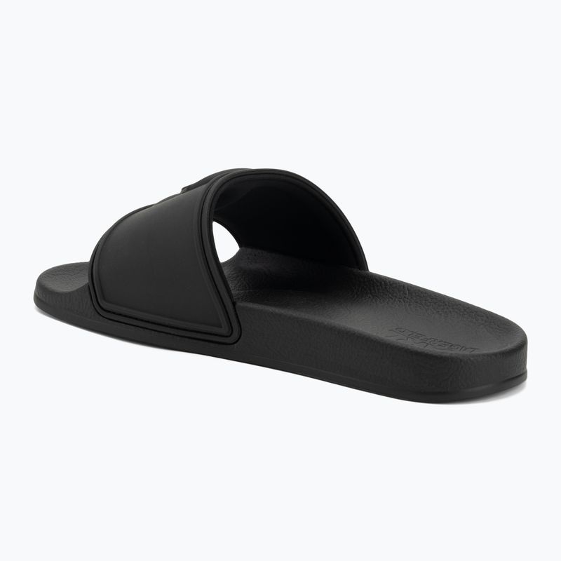Шльопанці жіночі KARL LAGERFELD Kondo 2.0 NFT Relief black rubber 3