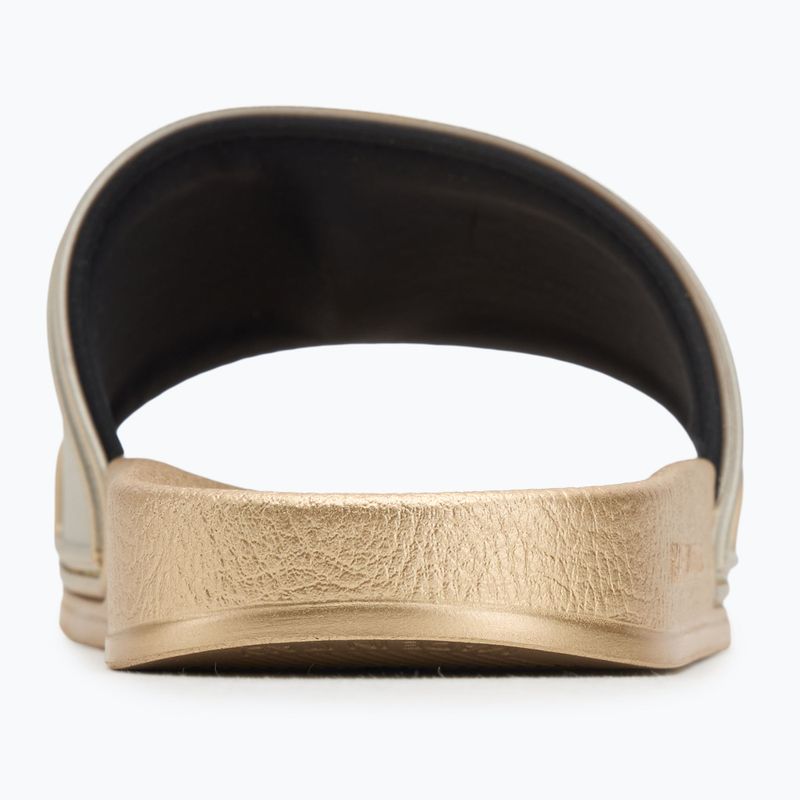 Шльопанці жіночі KARL LAGERFELD Kondo 2.0 NFT Relief gold rubber 6