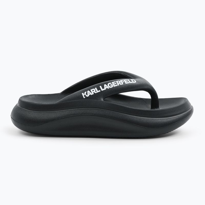 В'єтнамки жіночі KARL LAGERFELD Skoona II Hotel Thong black rubber