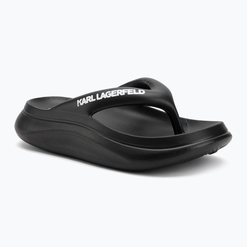 В'єтнамки жіночі KARL LAGERFELD Skoona II Hotel Thong black rubber