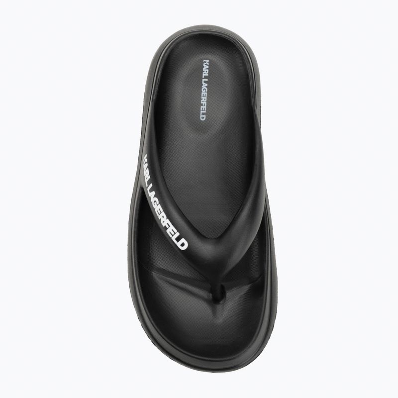 В'єтнамки жіночі KARL LAGERFELD Skoona II Hotel Thong black rubber 5