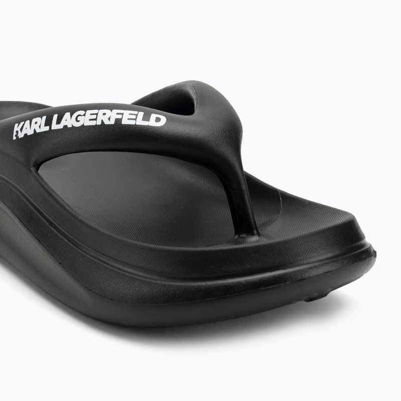 В'єтнамки жіночі KARL LAGERFELD Skoona II Hotel Thong black rubber 7