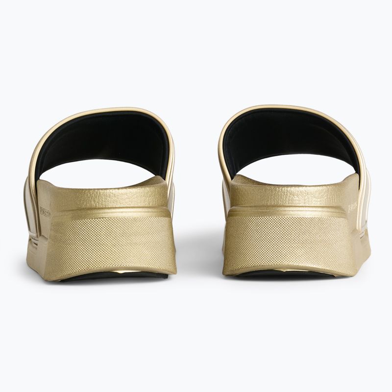 Шльопанці жіночі KARL LAGERFELD Kondominium Nft Relief gold rubber 3