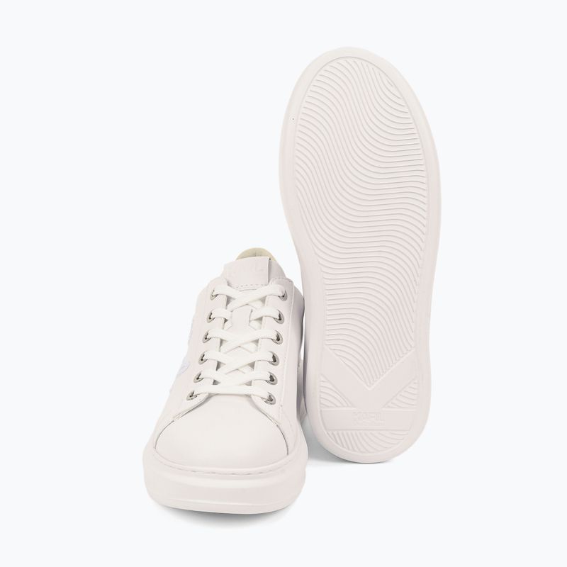 Кросівки жіночі KARL LAGERFELD Kapri Cornelly Signia Stitch white leather/mono 3